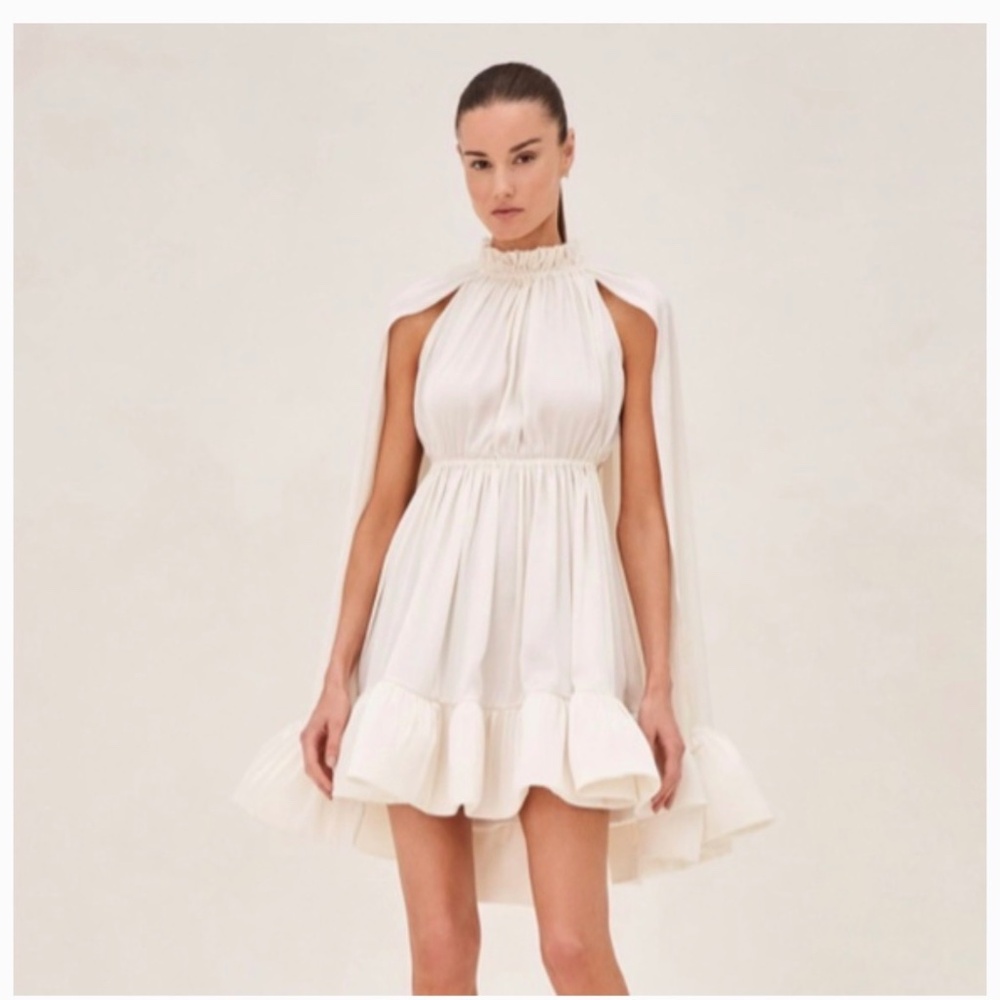 Alexis Lynda Cape Dress